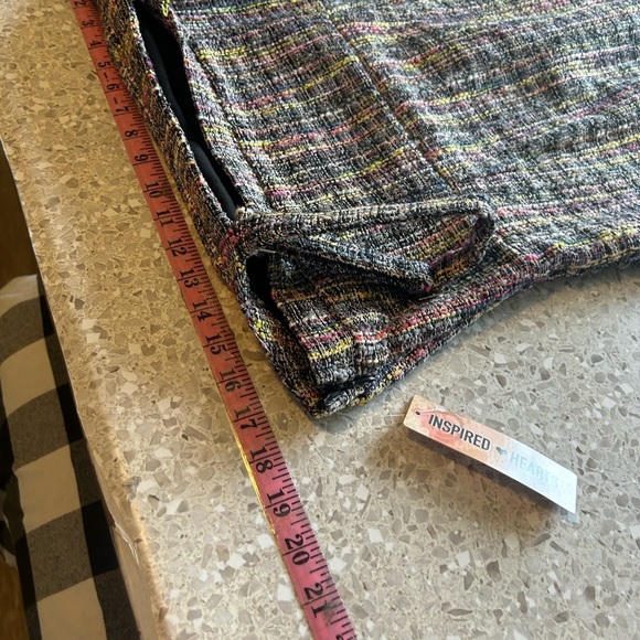 NWT Inspired Hearts Large Multicolor Tweed Academia/Career Wear Dress - Picture 7 of 9